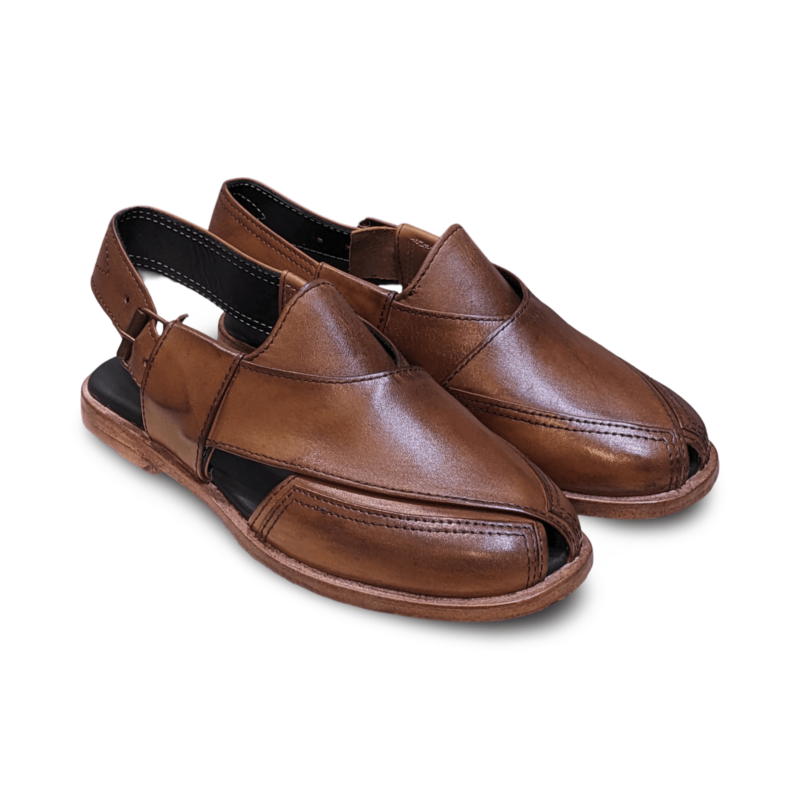 Men's Leather Sandals Mustard