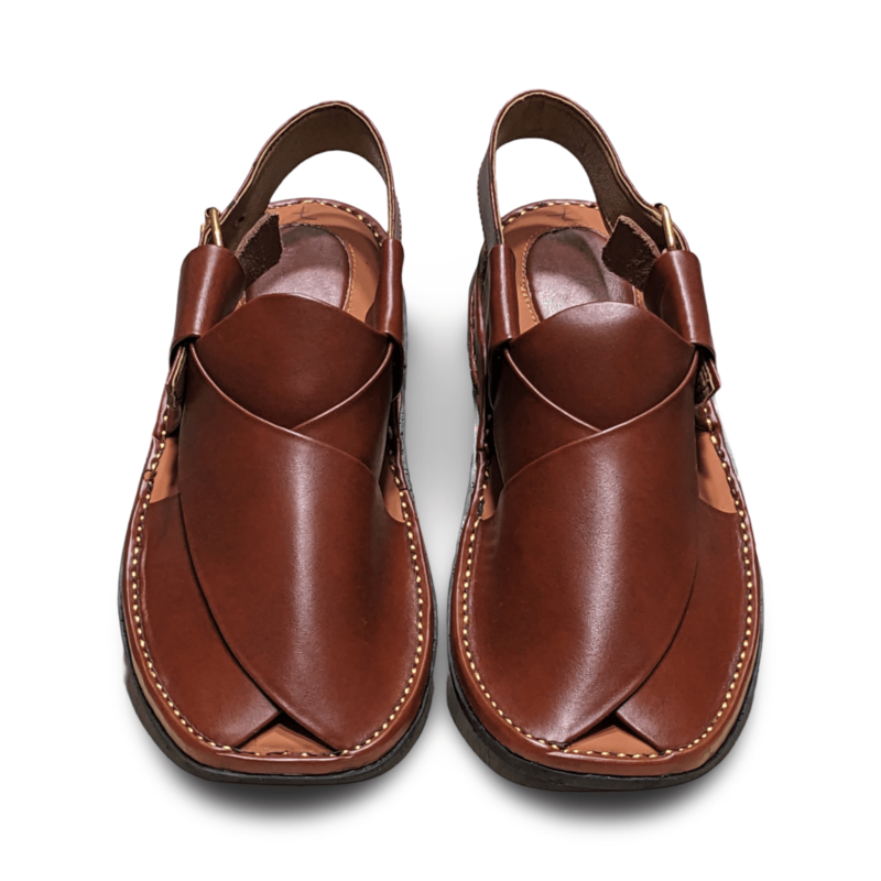 Zardari Chappal Burgundy - Image 2