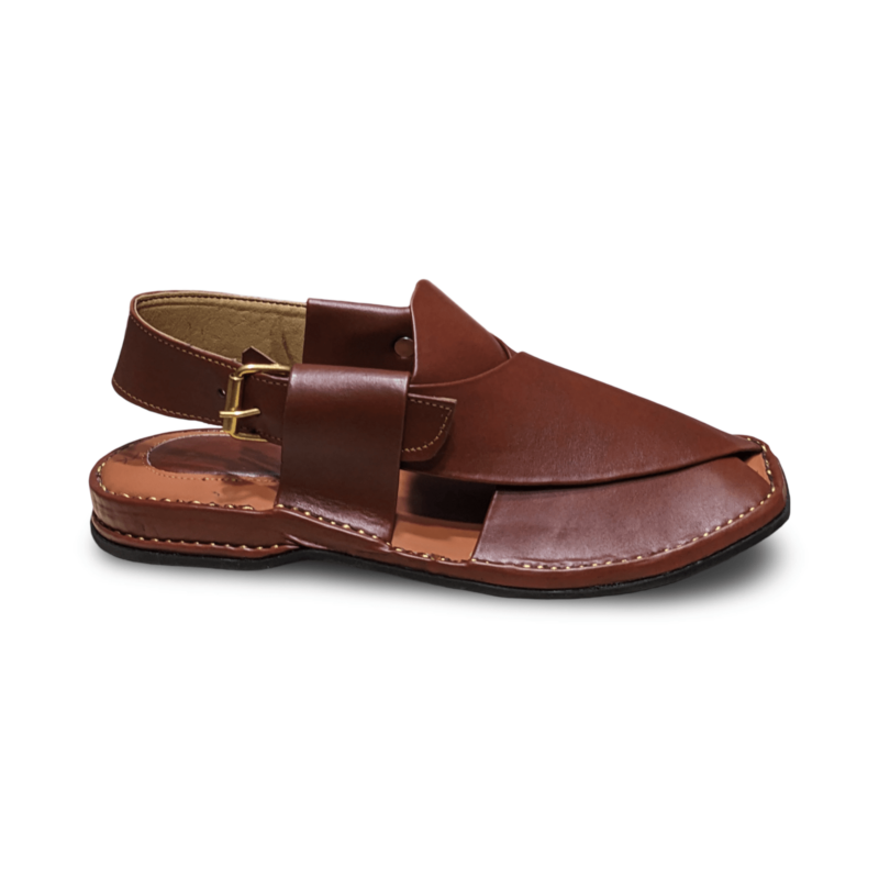 Zardari Chappal Burgundy - Image 3