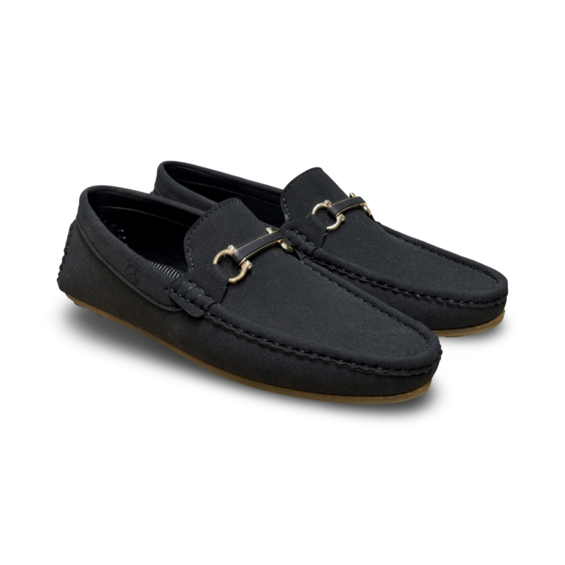 Black Suede loafers