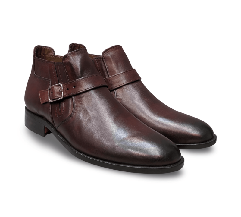 Classic Leather Ankle Boots for Men