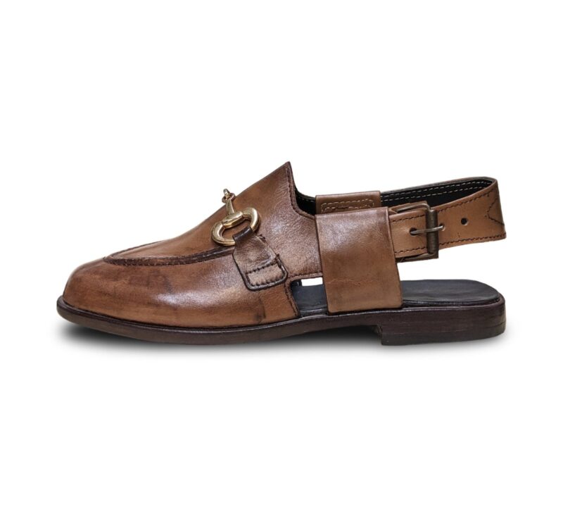 Men's Leather Sandals Musatrd - Image 4