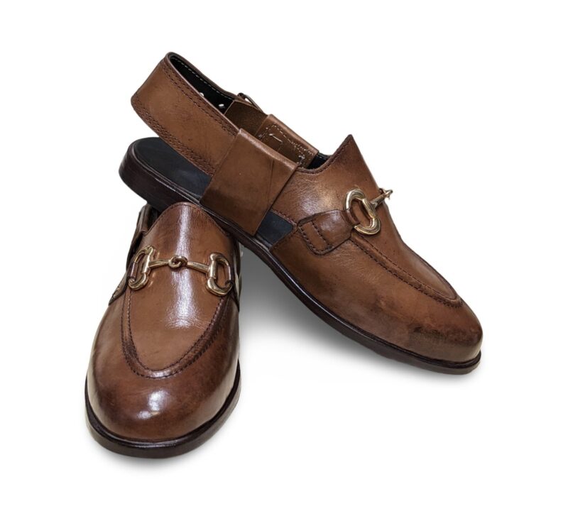 Men's Leather Sandals Musatrd - Image 2