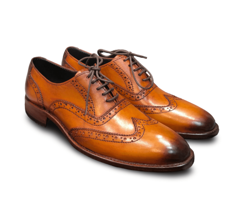 Classic Goodyear Welt Brogue Shoes for Men