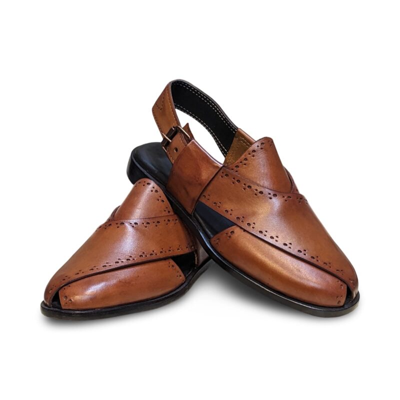 Men's Leather Sandals - Image 3